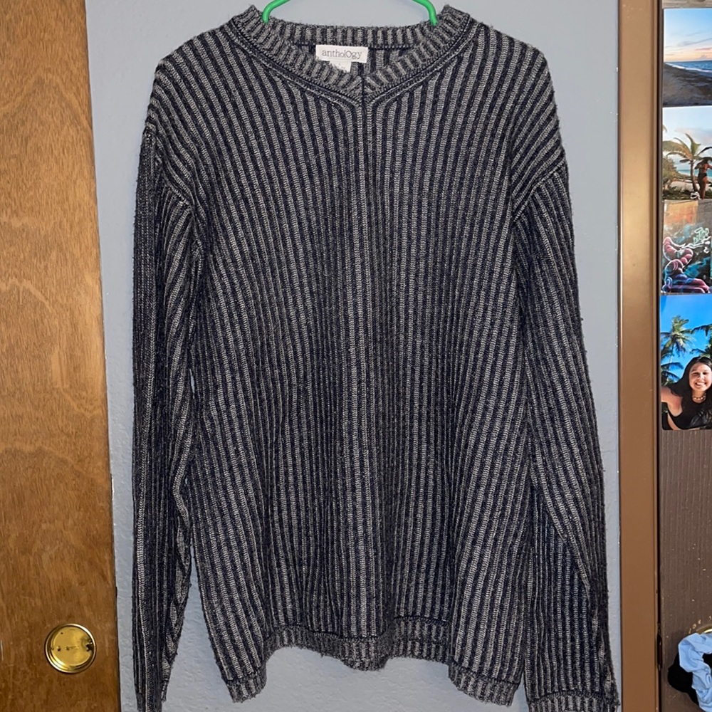 Anthropology striped sweater